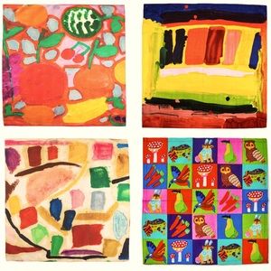 Lush Cosmetics Knot Wraps x4 - Brightside, Woodland, Trip & Rainbow Bus